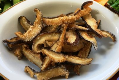 Fried shiitake mushroom
